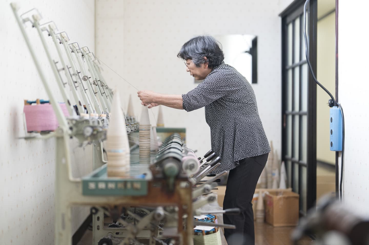 白田のカシミヤ職人